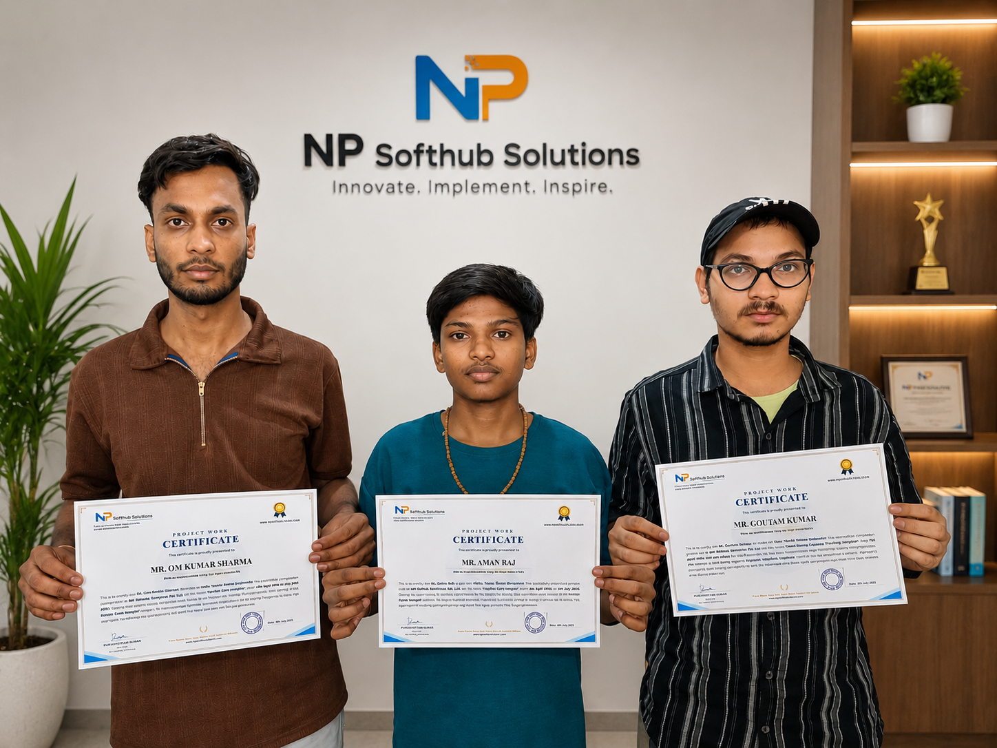 Project Training Program for VBU MCA Students